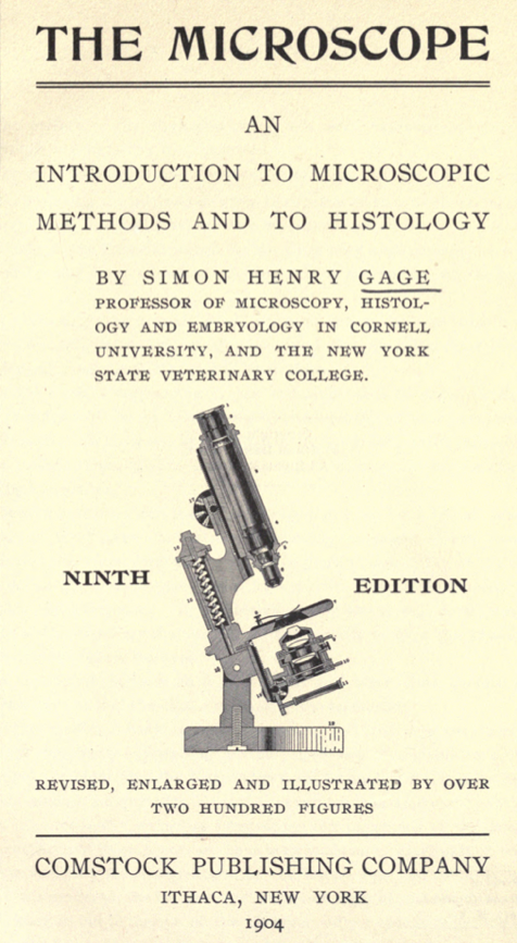 A book cover with a microscope
Description automatically generated