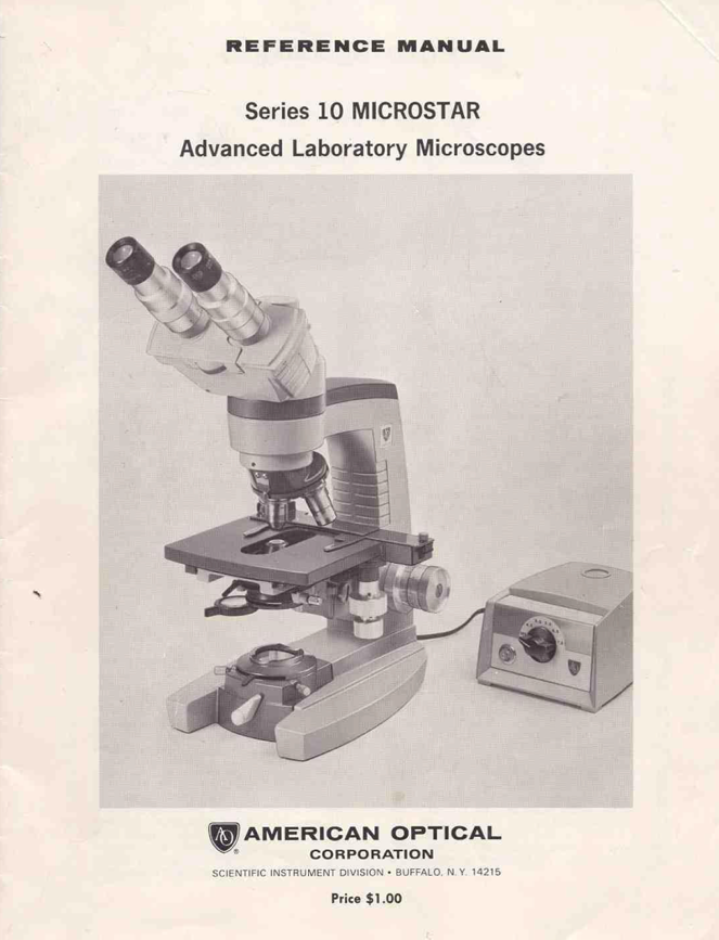 A brochure of a microscope
Description automatically generated