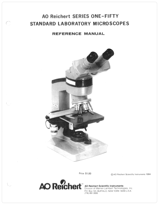 A manual for a microscope
Description automatically generated