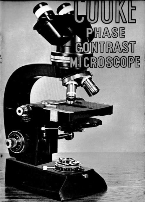 A close-up of a microscope
Description automatically generated