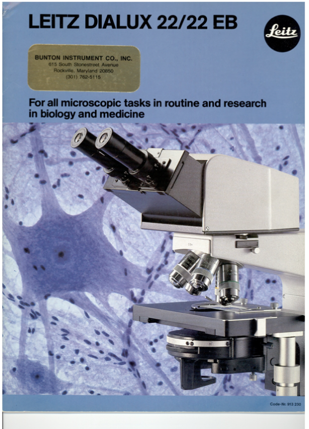 A close-up of a microscope
Description automatically generated