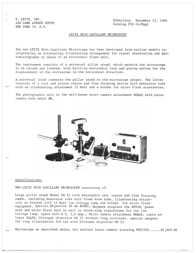 A paper with text and a few microscopes
Description automatically generated