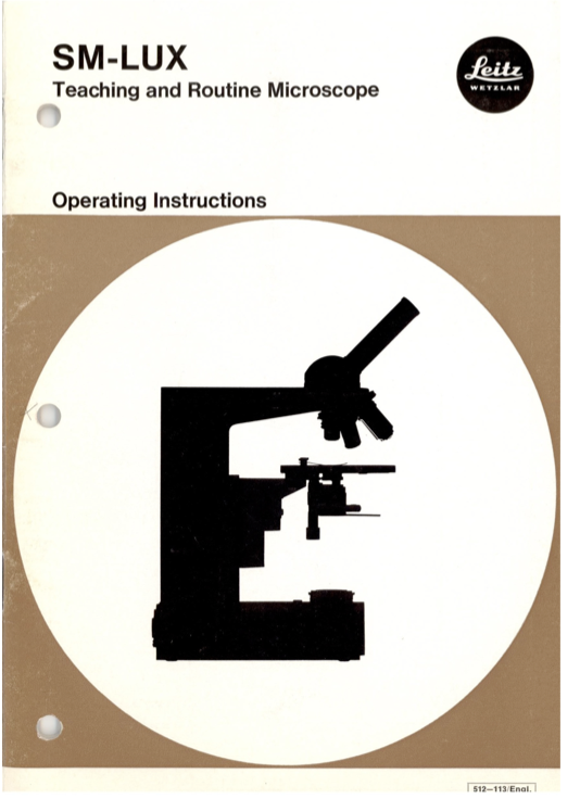 A manual of a microscope
Description automatically generated
