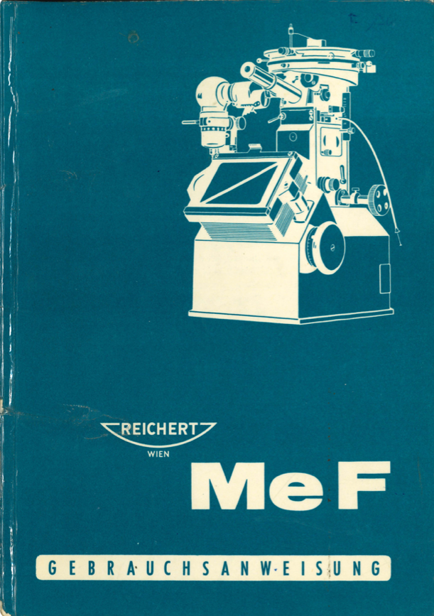 A blue and white cover with a picture of a machine
Description automatically generated