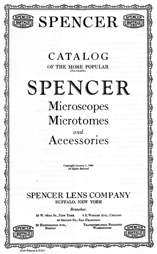 A catalog of microscopes and accessories
Description automatically generated