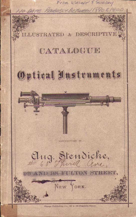 A book with a picture of a telescope
Description automatically generated