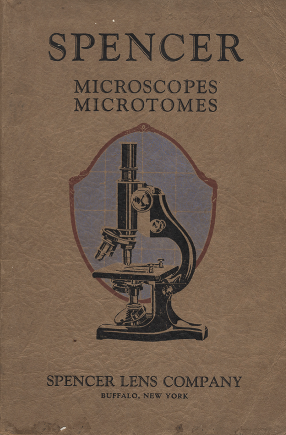 A book cover with a microscope
Description automatically generated