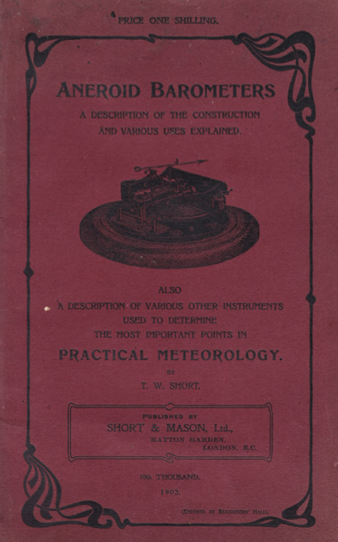 A red cover with a picture of a typewriter
Description automatically generated