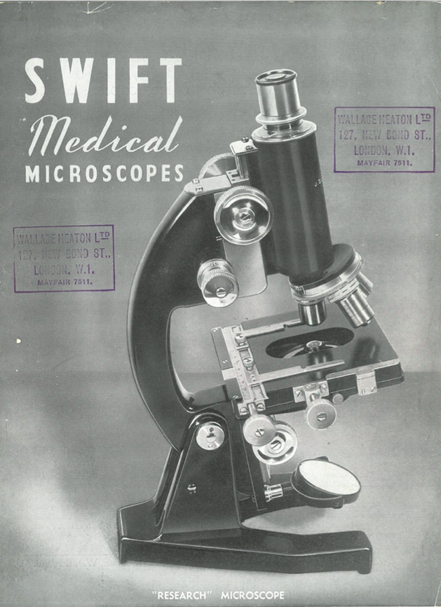 A close-up of a microscope
Description automatically generated