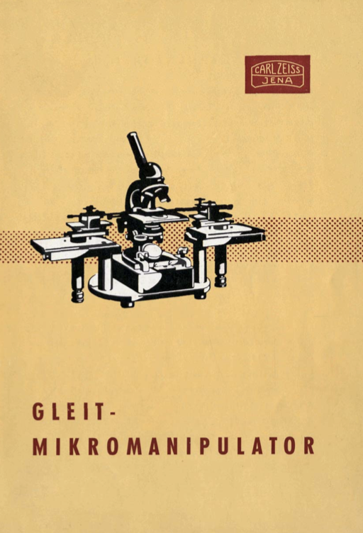 A yellow and black poster with a microscope
Description automatically generated