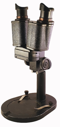 A close-up of a telescope
Description automatically generated