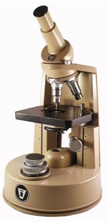 A close-up of a microscope
Description automatically generated