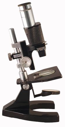 A close-up of a microscope
Description automatically generated