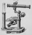 A picture containing table, old, sitting, post
Description automatically generated