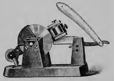 A picture containing old, photo, wooden, sitting
Description automatically generated