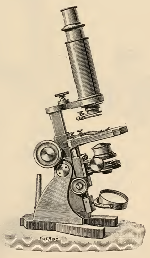 A picture containing microscope, photo, old, person
Description automatically generated
