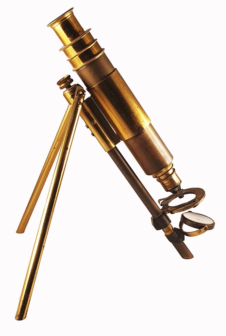 A close-up of a telescopeDescription automatically generated