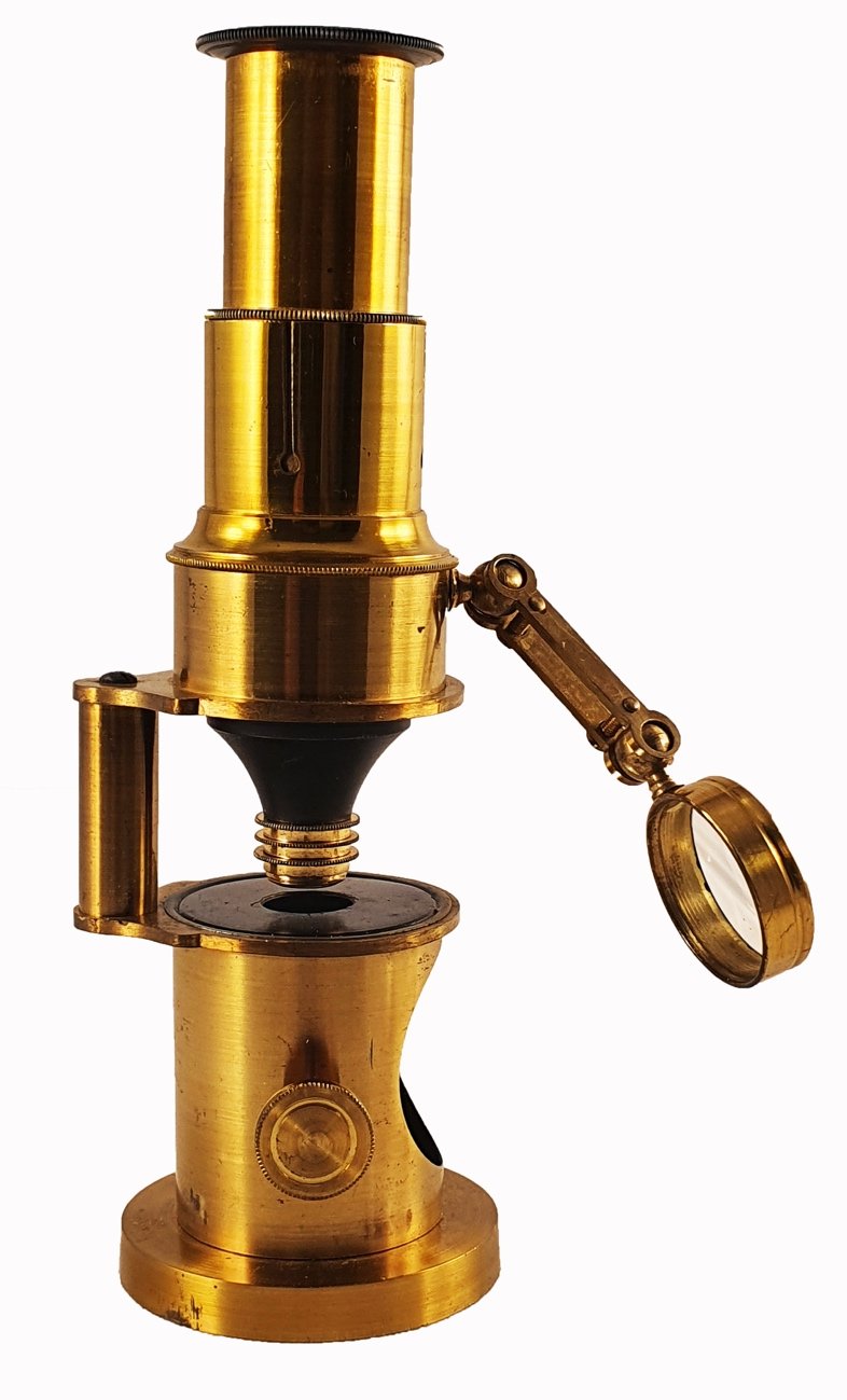 A close-up of a microscopeDescription automatically generated