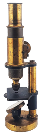 A close-up of a brass cylinder
Description automatically generated