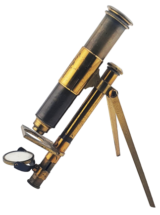 A close-up of a telescope
Description automatically generated