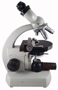 A picture containing object, microscope, small, sitting
Description automatically generated