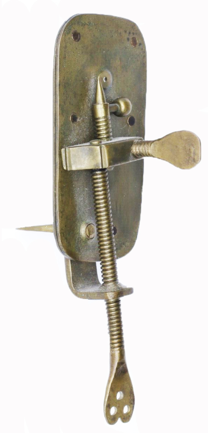 A close-up of a metal device
Description automatically generated