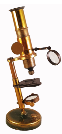 A close-up of a microscope
Description automatically generated
