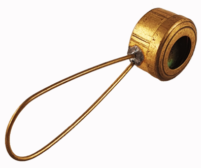 A close-up of a metal object
Description automatically generated