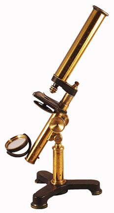 A close-up of a microscope
Description automatically generated