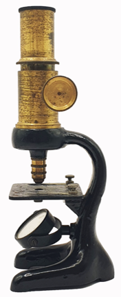 A close-up of a microscope
Description automatically generated