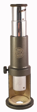 A close-up of a metal cylinder
Description automatically generated