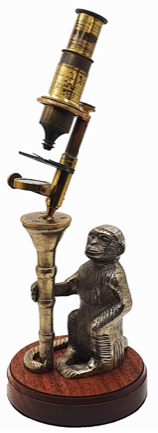 A close-up of a microscope
Description automatically generated