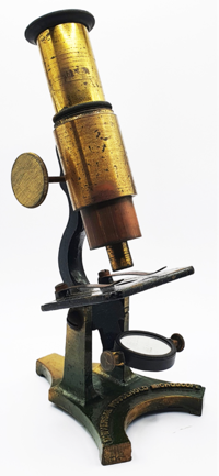 A close-up of a microscope
Description automatically generated