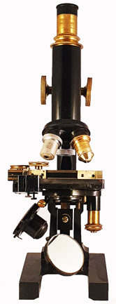 A picture containing microscope
Description automatically generated