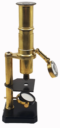 A close-up of a microscope
Description automatically generated